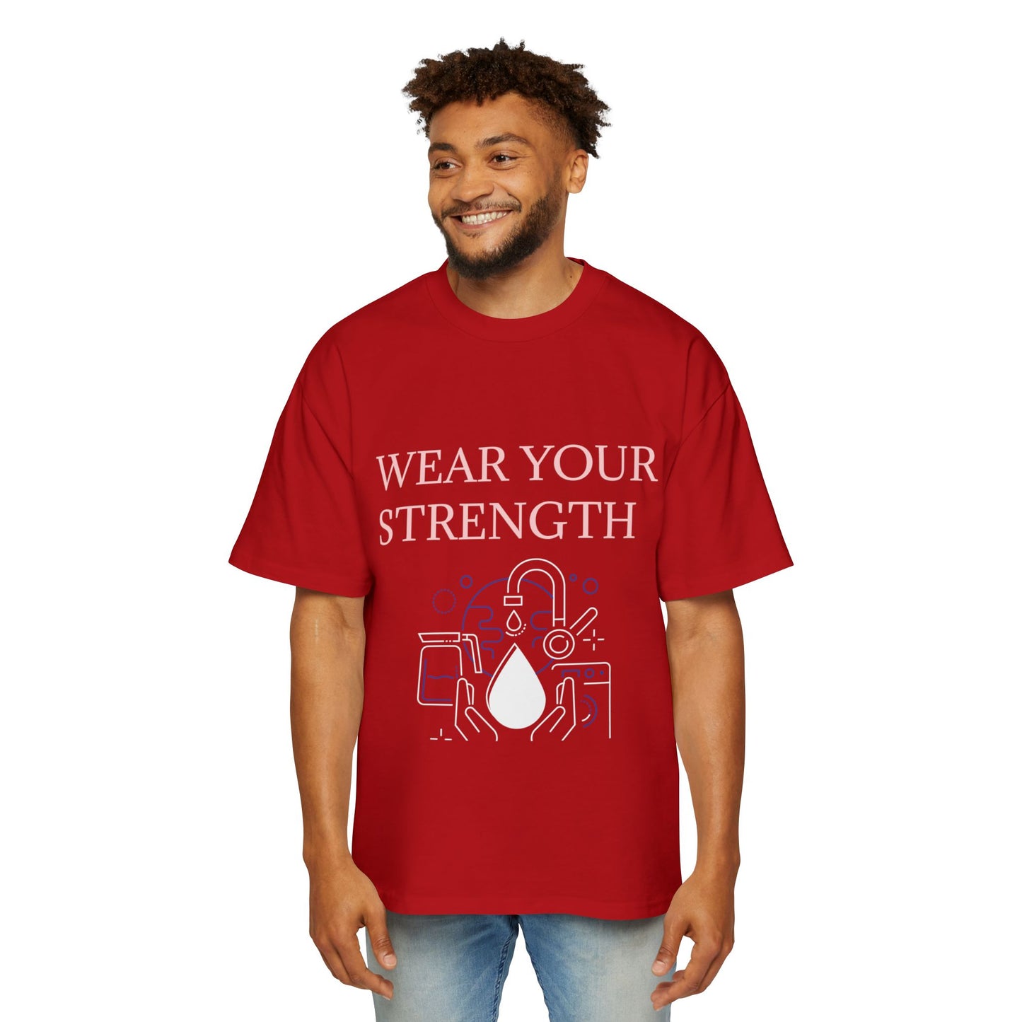Men's Heavy Oversized Tee